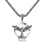 Lifestyle photo of Phoenix Necklace - Rebirth & Eternity as meaningful love gift