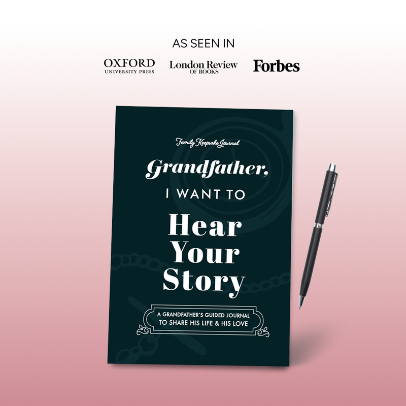 Grandfather's Story Journal  front view - Beyond Love