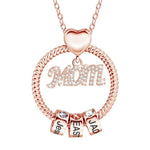 Love Necklace - Best Gift For The Greatest Mother gift-ready packaging with rose box presentation