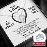 Necklace - To my Love + Ring for FREE  front view - Beyond Love