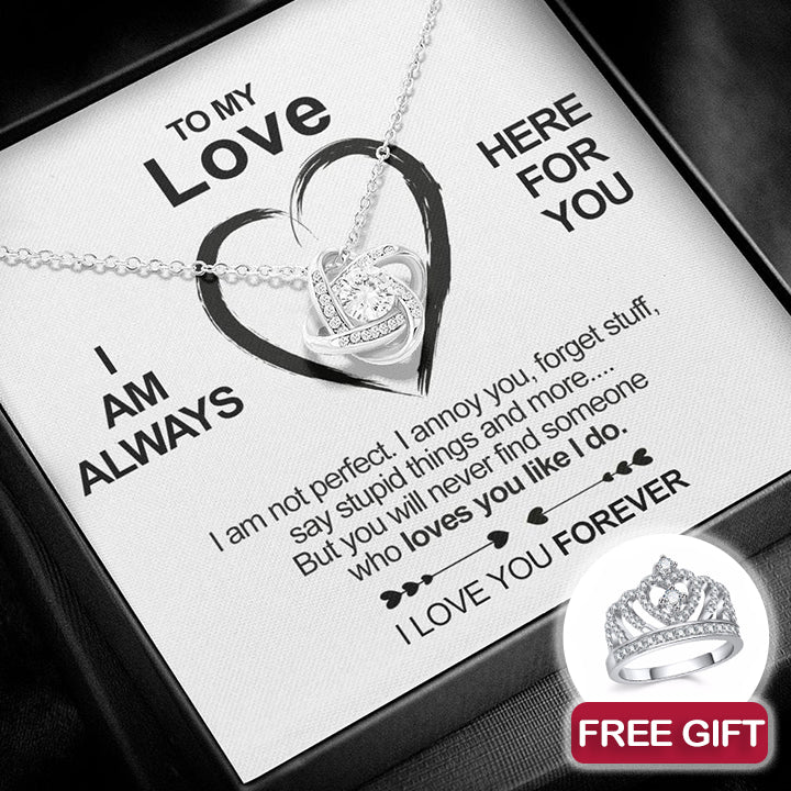 Necklace - To my Love + Ring for FREE
