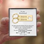 Lifestyle photo of Keychain - For my Husband as meaningful love gift