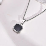 Lifestyle photo of Lux Pendant - 316L Stainless Steel as meaningful love gift