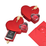 Unboxing experience of Engraved Heart Necklace - With Real Rose - To My Mother personalized gift