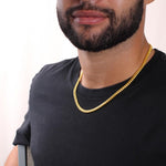 Cuban Chain to my Son + FREE BRACELET gift-ready packaging with rose box presentation