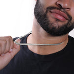 Cuban Chain to my Man + FREE BRACELET gift-ready packaging with rose box presentation