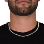 Classy Cuban Chain - To my beloved Grandpa custom engraving detail and material quality