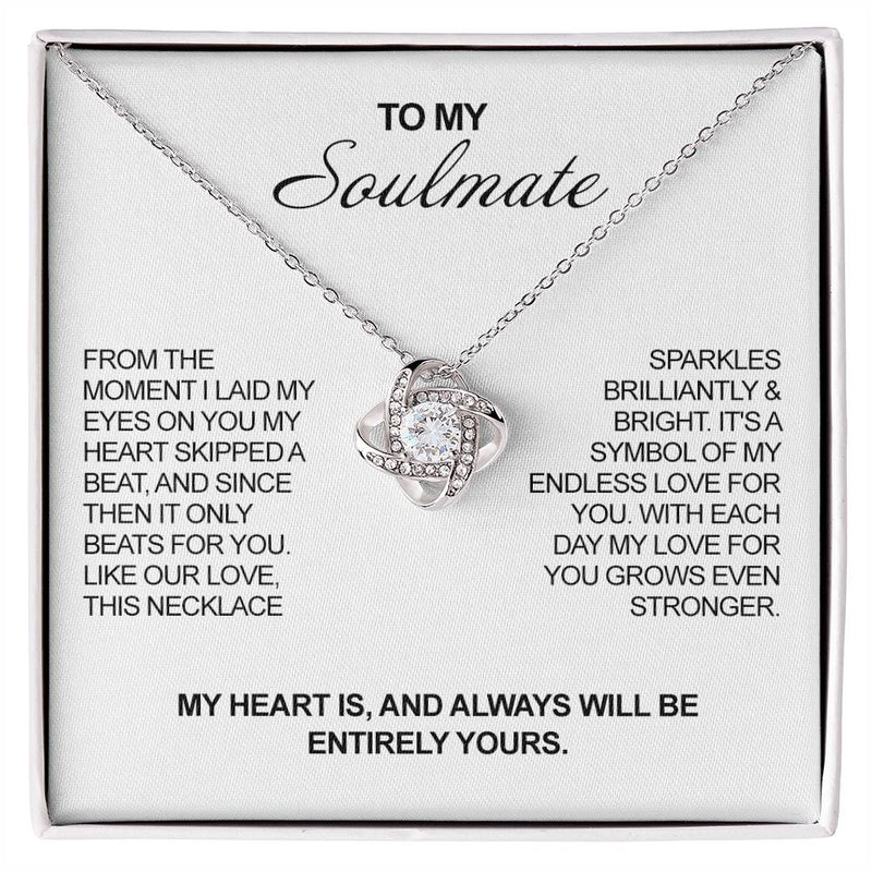 Rosebox - To my Soulmate with surprise rose gift box front view - Beyond Love