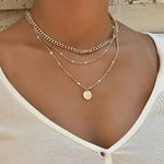 Luxury necklace - 3 piece set  front view - Beyond Love