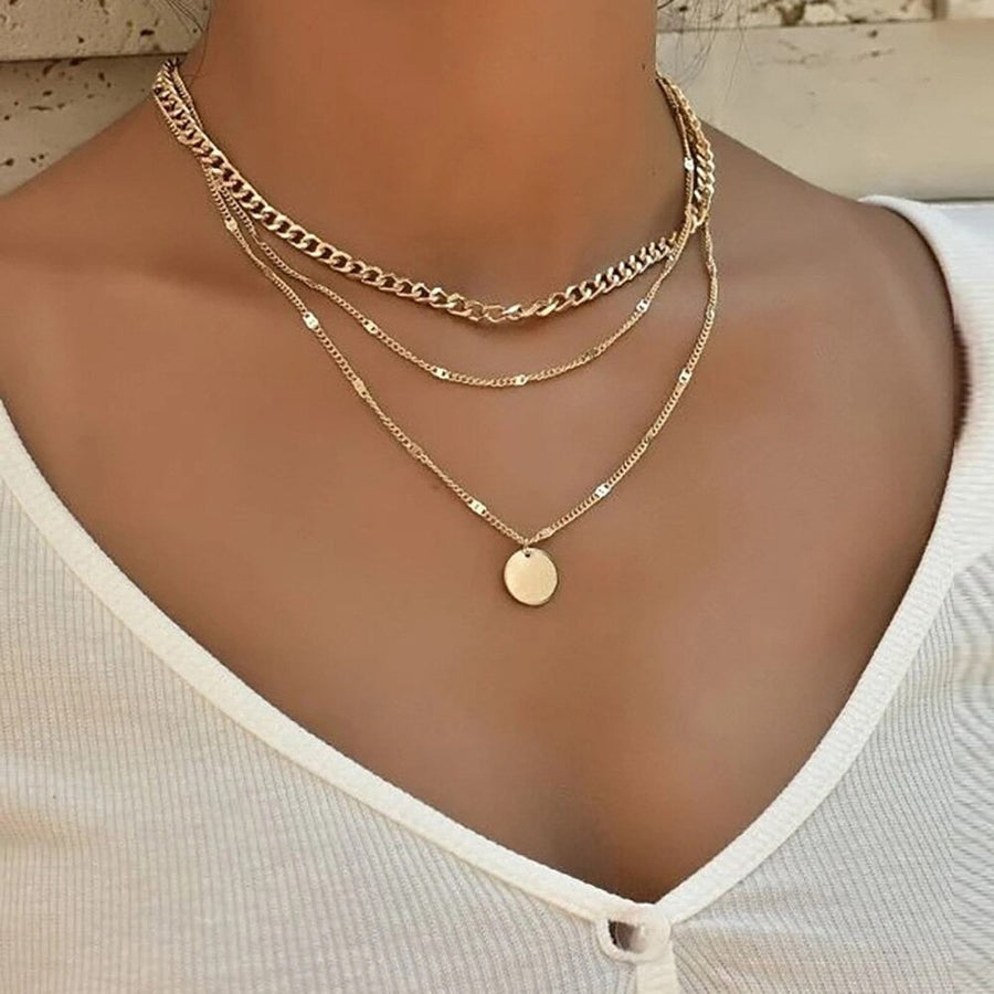 Luxury necklace - 3 piece set