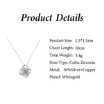 The Serendipity Heart Collection: Clover Pendant & Keepsake Box
