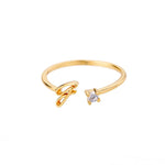 Gift wrapping and surprise packaging for Initial Ring with Luxury Rosebox with Light