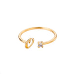 Unboxing experience of Initial Ring with Luxury Rosebox with Light personalized gift