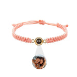 Personalized photo bracelet - To my loved Ones gift-ready packaging with rose box presentation