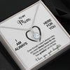 Sterling Silver Necklace - To my Mom