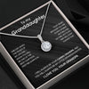 Crystal necklace - To my Granddaughter