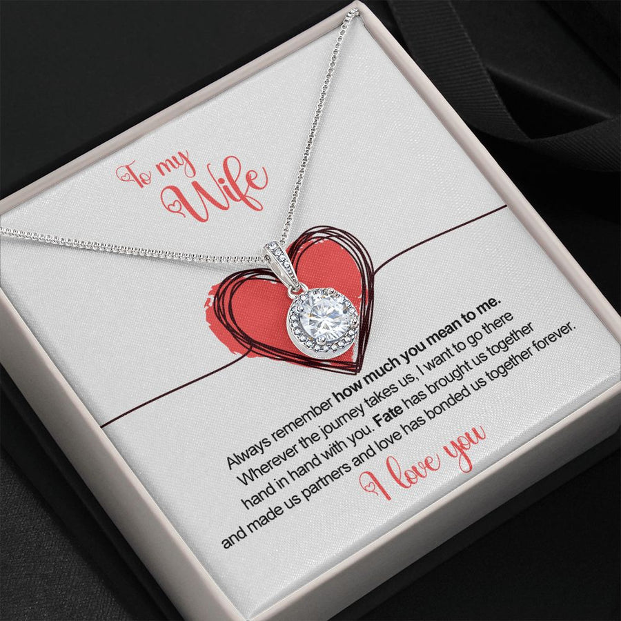 Sterling Silver Necklace - To my Wife