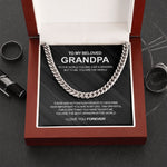Unboxing experience of Classy Cuban Chain - To my beloved Grandpa personalized gift
