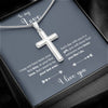 Stainless steel necklace - To my Love