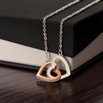 Sterling Silver Necklace - Beloved Mom custom engraving detail and material quality