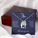 Unboxing experience of Sterling Silver Necklace - World's best Mom personalized gift