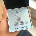 Sterling Silver Necklace - To my best Friend custom engraving detail and material quality