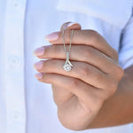 Sterling silver Necklace - Future Wife + Earrings FREE gift-ready packaging with rose box presentation