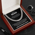 Gift wrapping and surprise packaging for Classy Cuban Chain - To my beloved Man