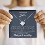 Unboxing experience of Crystal necklace - To my beloved Sister personalized gift