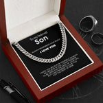 Unboxing experience of Cuban Chain - To my beloved Son personalized gift
