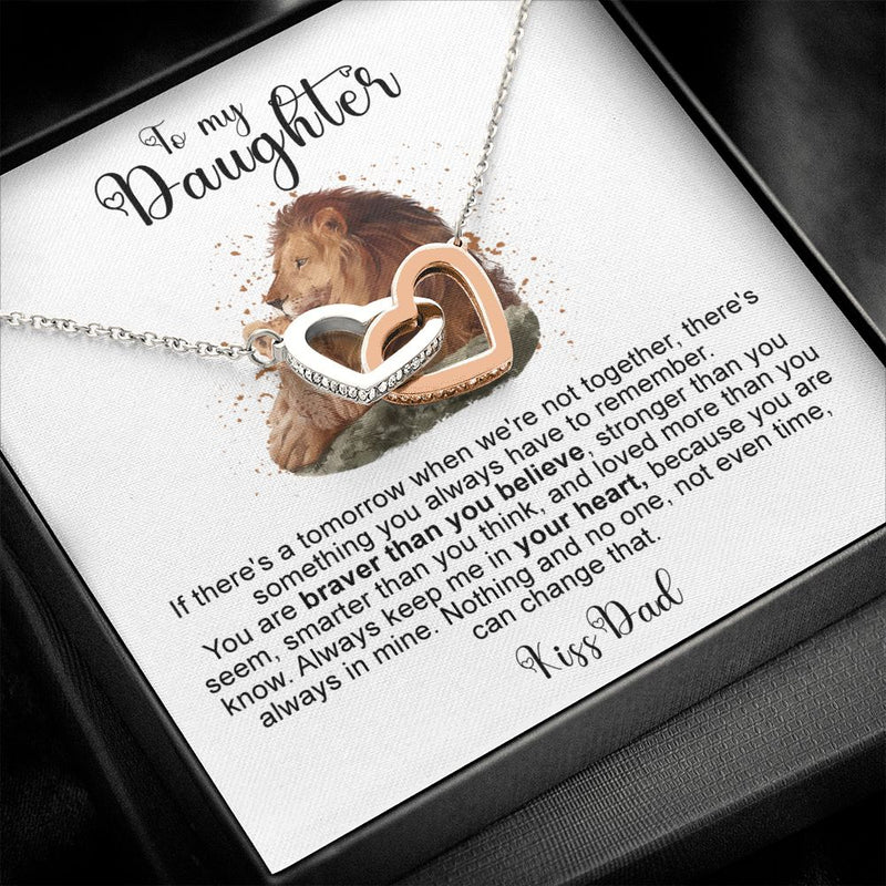 Necklace - To my Daughter from Dad  front view - Beyond Love