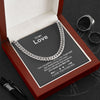 Classy Cuban Chain - To my Love