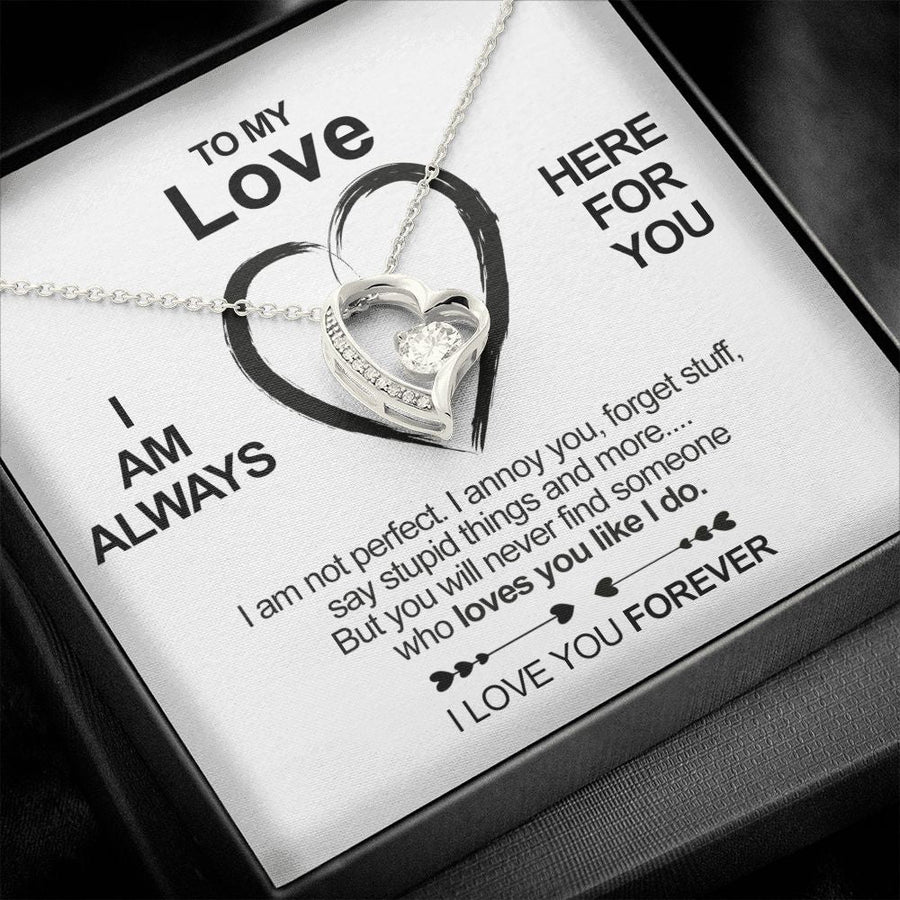 Sterling Silver Necklace - To my Love