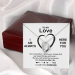 Unboxing experience of Sterling Silver Necklace - To my Love personalized gift