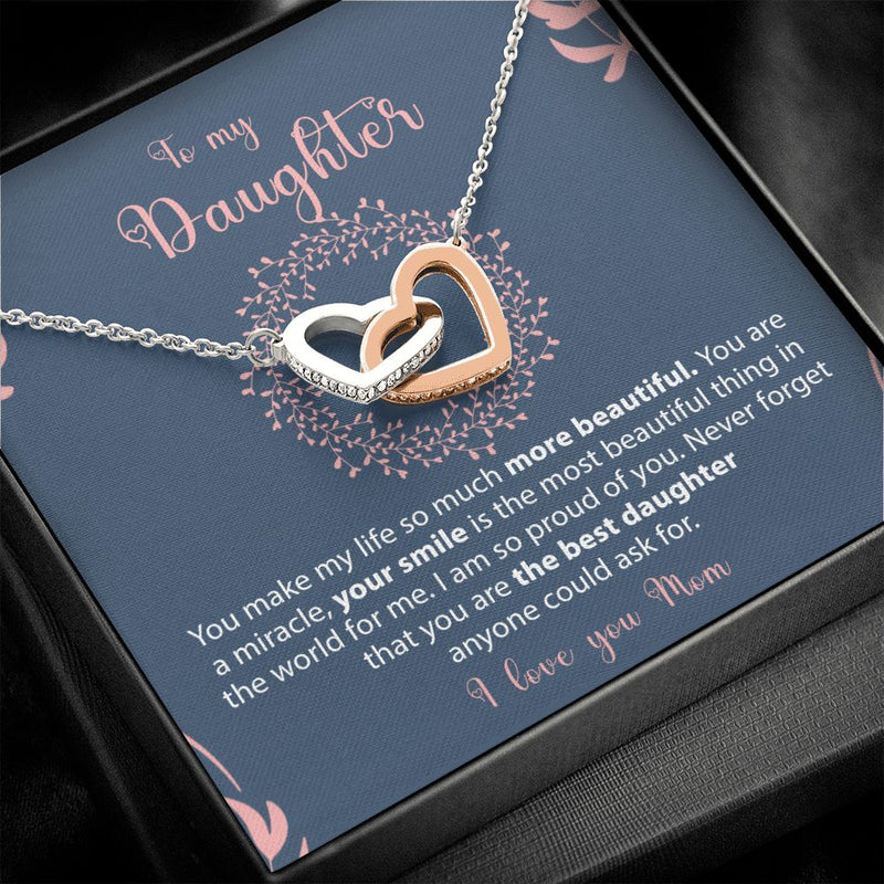 Necklace - To my Daughter from Mom  front view - Beyond Love