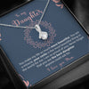 Sterling Silver Necklace - To my Daughter from Mom
