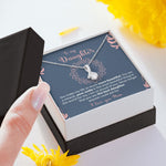 Unboxing experience of Sterling Silver Necklace - To my Daughter from Mom personalized gift
