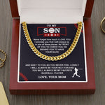 Unboxing experience of Cuban Chain - Baseball - Biggest Fan, From Mom personalized gift