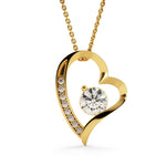 Unboxing experience of Sterling Silver Necklace - With Real Rose To My Baby personalized gift