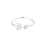 Gift wrapping and surprise packaging for Initial Ring with Luxury Rosebox with Light
