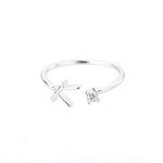 Gift wrapping and surprise packaging for Initial Ring with Luxury Rosebox with Light