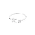Close-up detail of Initial Ring with Luxury Rosebox with Light showing premium quality craftsmanship