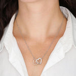 Necklace - To my Daughter from Dad gift-ready packaging with rose box presentation