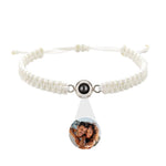 Personalized photo bracelet - To my loved Ones gift-ready packaging with rose box presentation